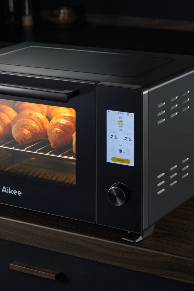 小米有品众筹智能烤箱，AI识别超300类食材自动控温